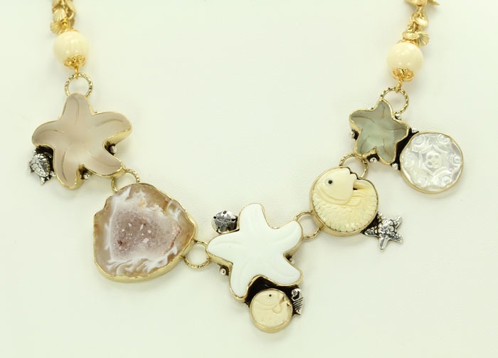 Mother of Pearl Dainty Clip Earrings