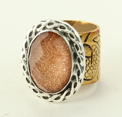 Amy Kahn Russell Goldstone Ring