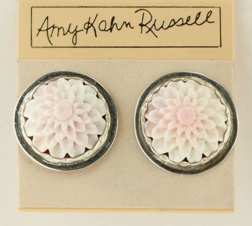 Conch Shell Post Earrings