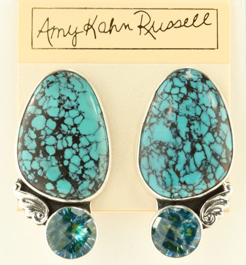 Turquoise Clip Earrings