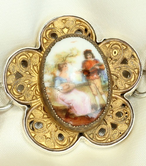 Vintage Button Bracelet