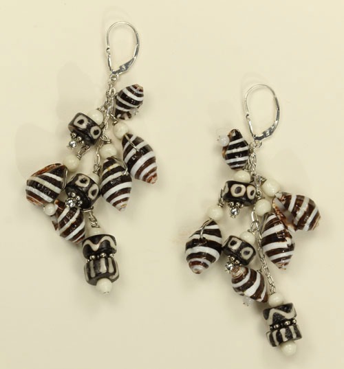 AMY KAHN RUSSELL Multi-Strand Shell & Bone Necklace--MATCHING EARRINGS AVAILABLE--ORIGINALLY $168.00--NOW ON SALE