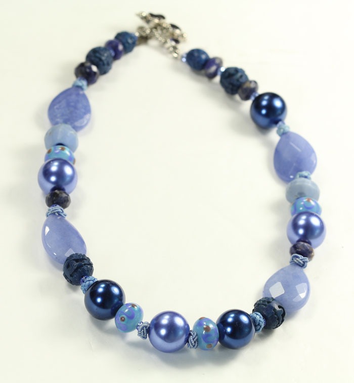 Agate & Pearl Necklace