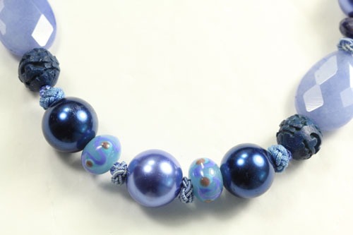 Agate & Pearl Necklace