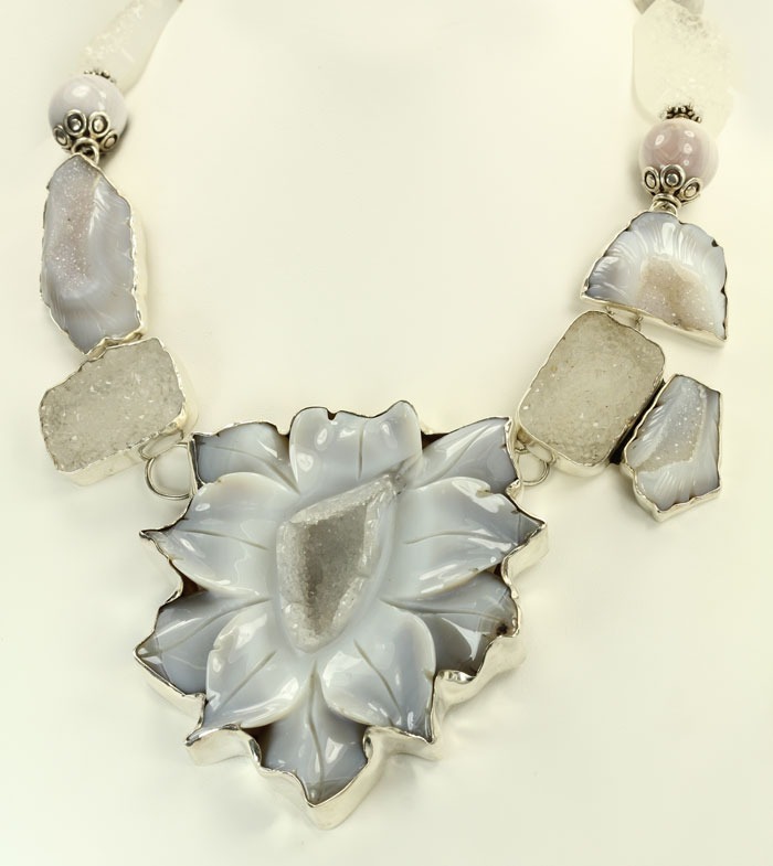 Geode Post Earrings