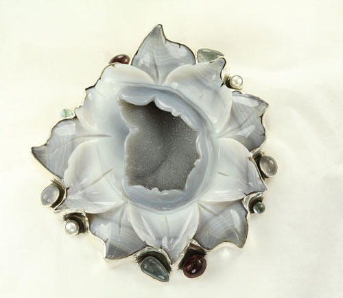 Geode Post Earrings