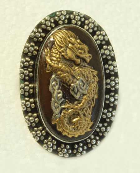 Large Japanese Kashira Ring