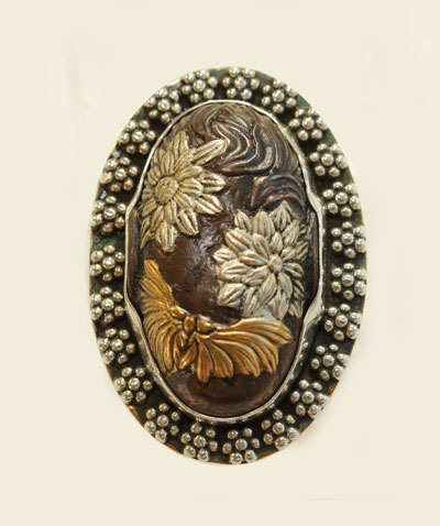 Large Japanese Kashira Ring
