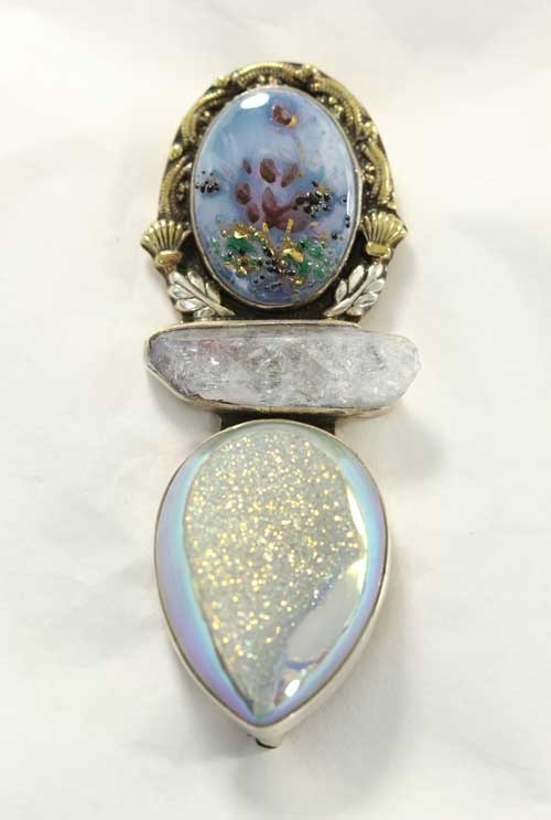  Lavender Shades Charm Bracelet--ONE OF A KIND