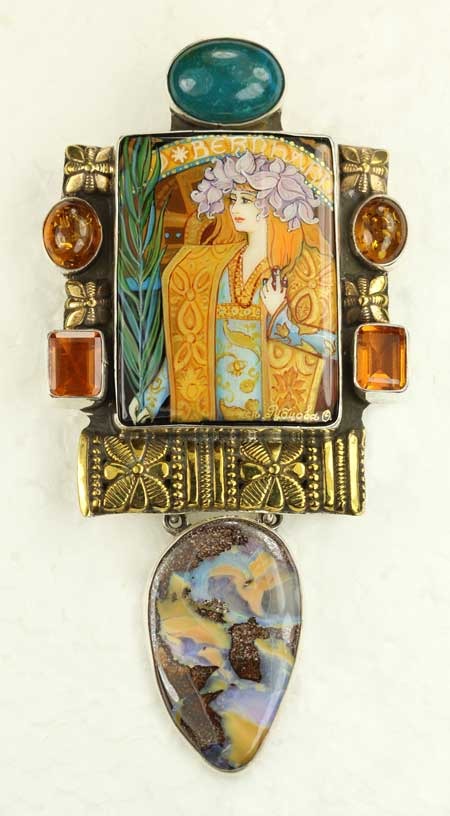 Gismonda Pin-Pendant  