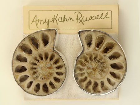Opalized Large Ammonite Pin-Pendant