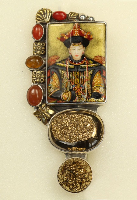 Russian Hand Painting Ancient Empire