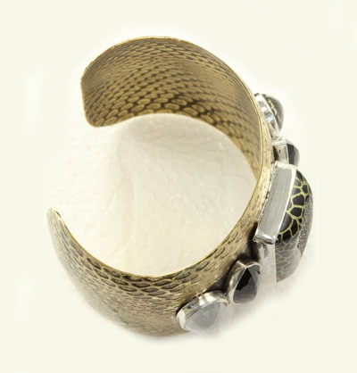 Leopard with Drusy Cuff