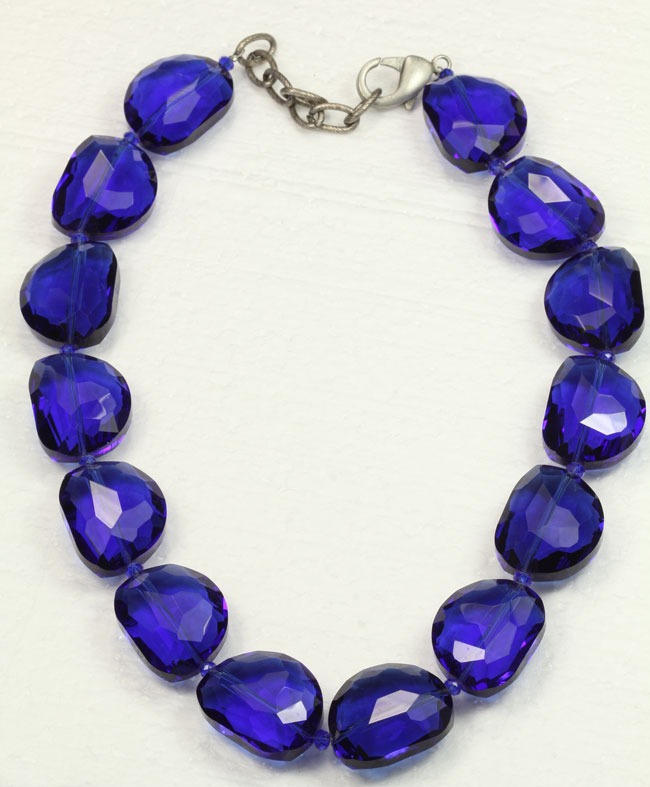 Blue Quartz Necklace