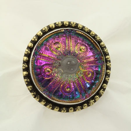 Czech Glass Post Earrings