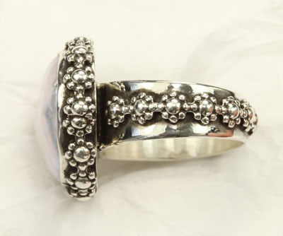 White Fresh Water Pearl Ring