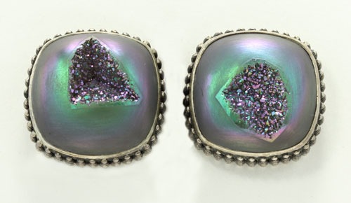 Asymmetrical Post Earrings