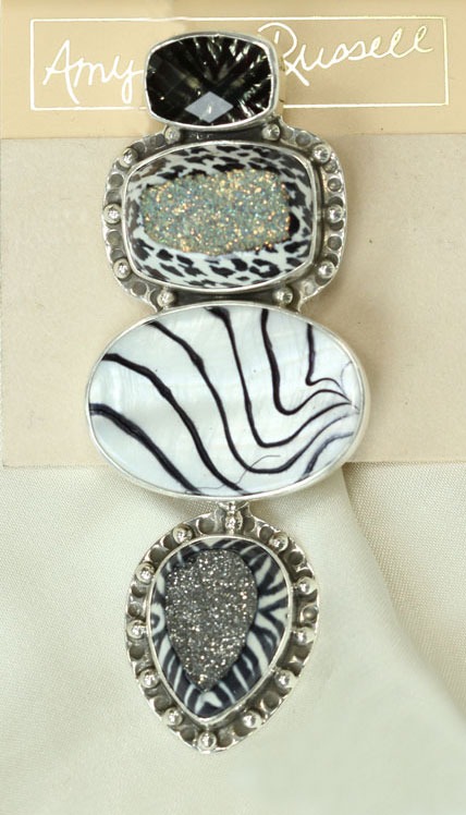 Black & White Pin-Pendant