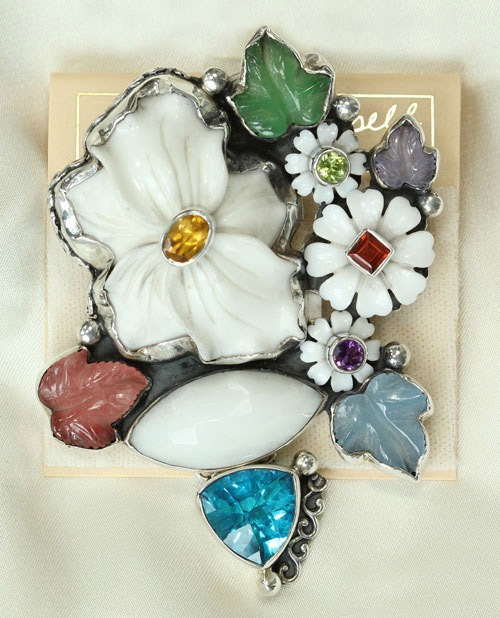 Floral Bouquet Post Earrings