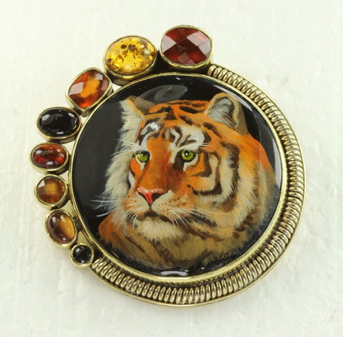 Bengal Tiger Pin-Pendant