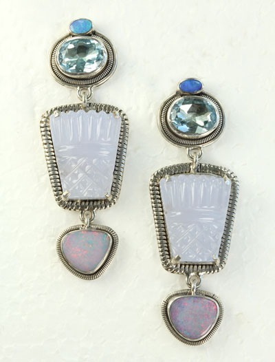 Opal & Chalcedony Collar