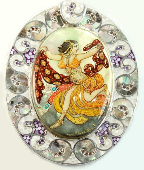 Veil Dancer Pendant Necklace