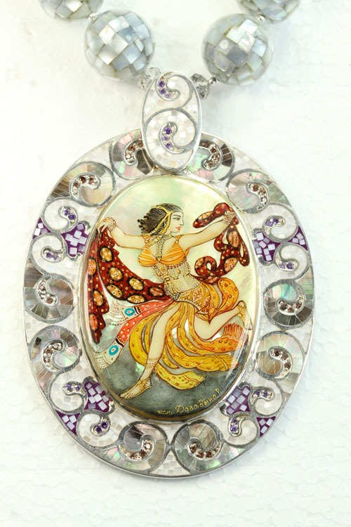 Veil Dancer Pendant Necklace
