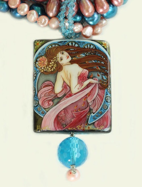 "Wind Goddess" Statement Necklace