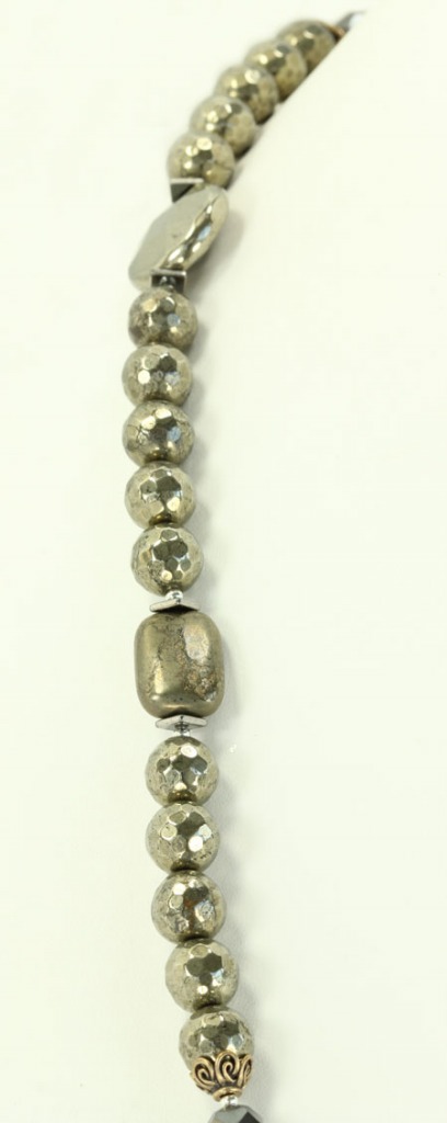Chalco Pyrite Long Necklace