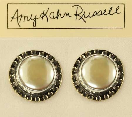 Champagne Coin Pearl Clip Earrings--CAN BE CONVERTED TO POST
