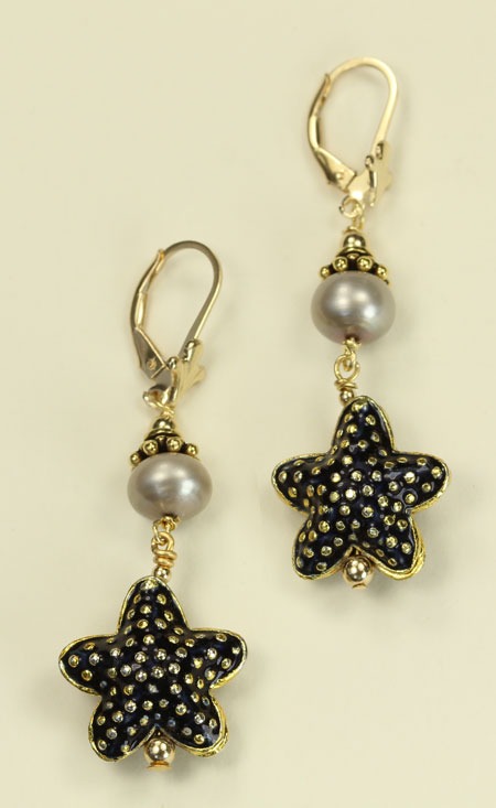 Starfish Dangle Earrings
