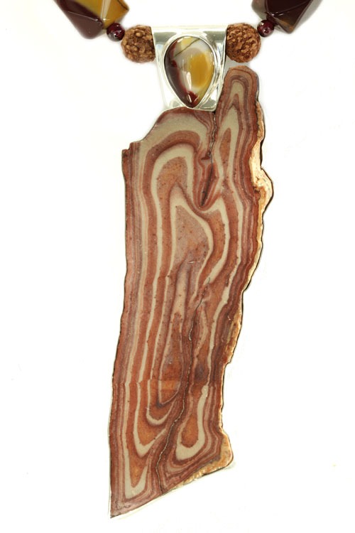 Rhyolite Pendant Necklace