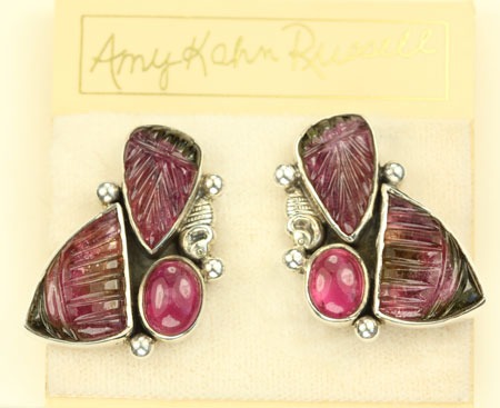 Tourmaline Clip Earrings