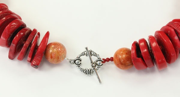 Chunky Coral Necklace