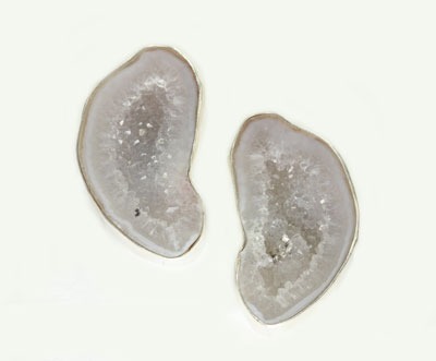 Large Drusy Flower Pin-Pendant