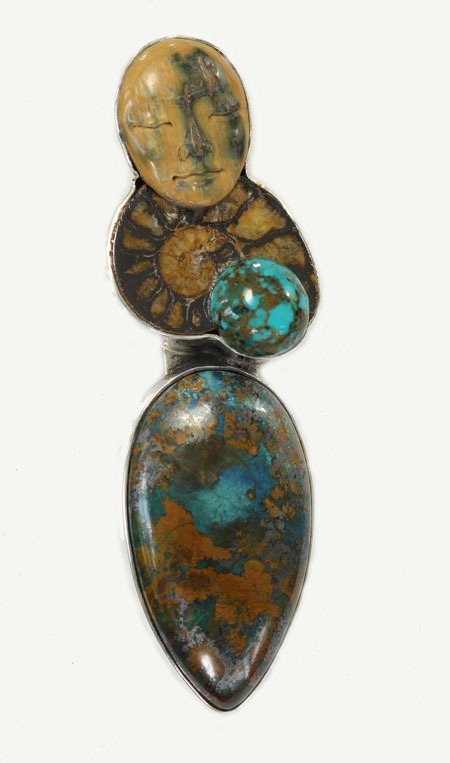 Prehistoric Artifacts Pin-Pendant