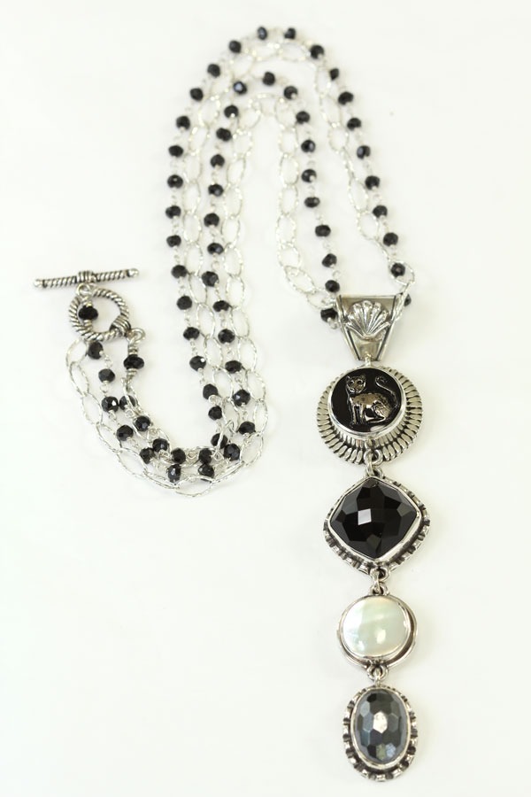 Saucy Cat Pendant Necklace