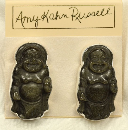 Buddha Post Earrings