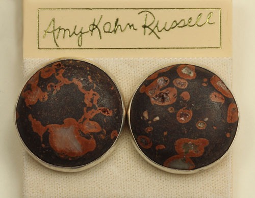 Earth Tones Agate Clip Earrings
