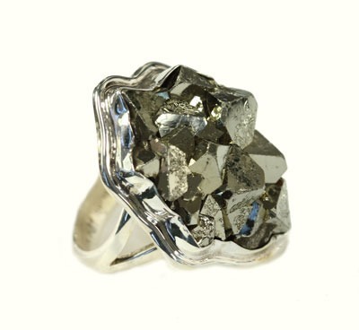 Chalco Pyrite Ring