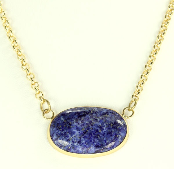 Lapis Pendant Necklace