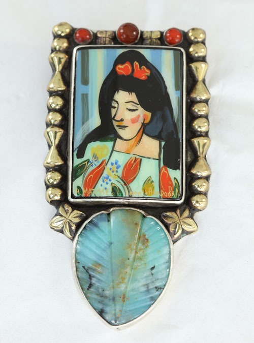 Henri Matisse Pin Pendant