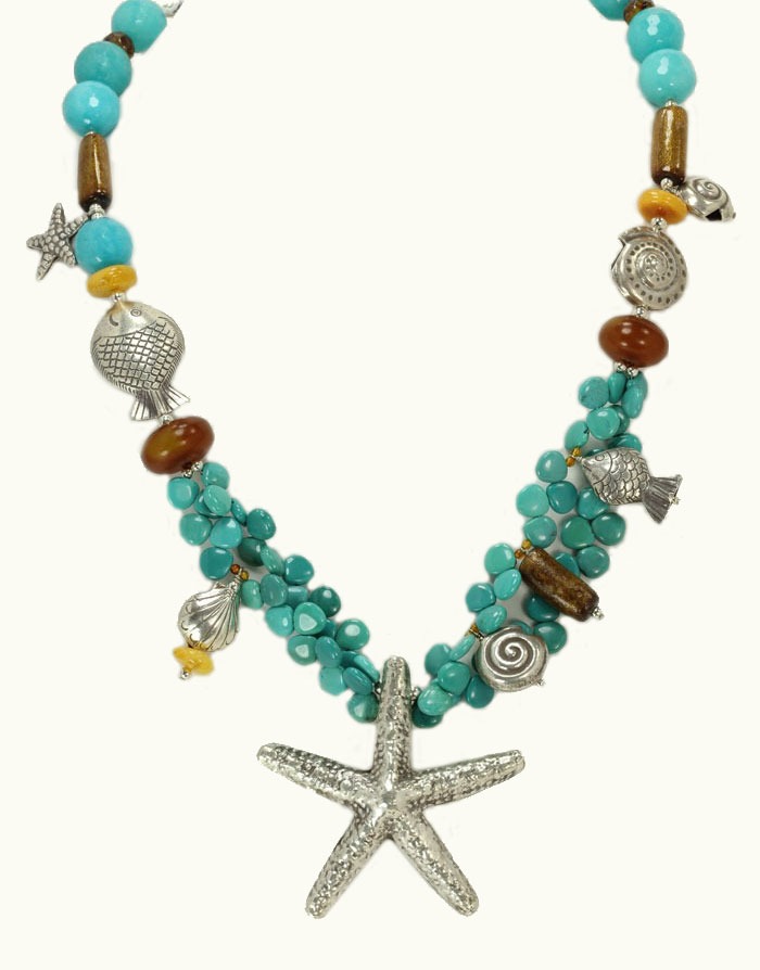 Amy Kahn Russell Aquarium Necklace