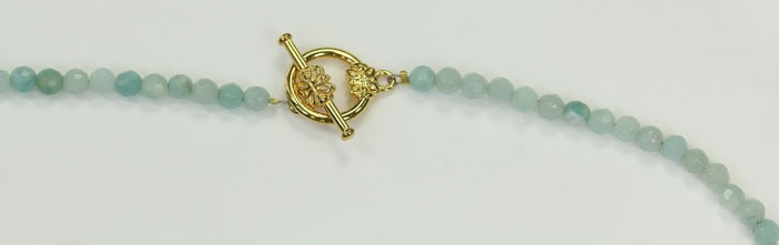 Amy Kahn Russell Sea Glass Shell & Starfish Pendant Necklace