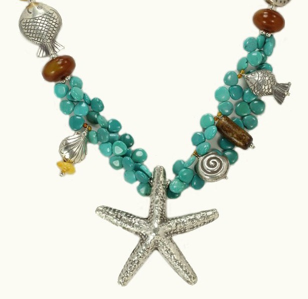Amy Kahn Russell Aquarium Necklace