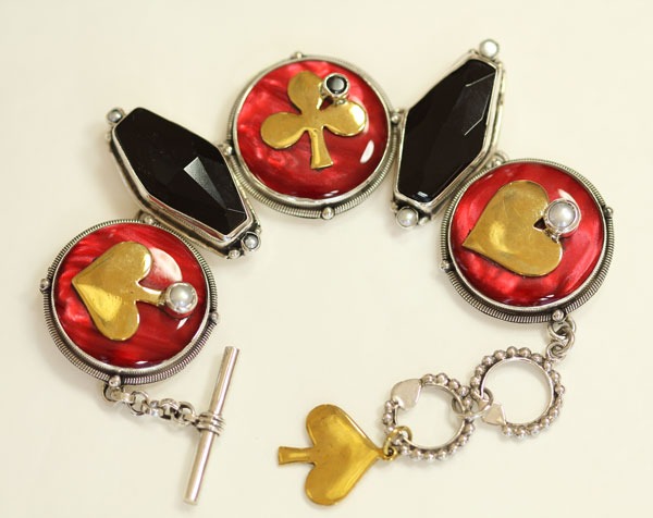 Mars & Valentine Monte Carlo Adjustable Statement Bracelet