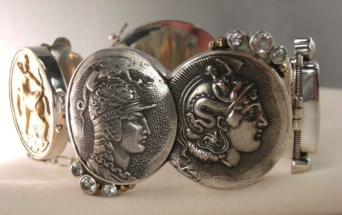 Mars & Valentine Golden God of the Sea "Cuff" Bracelet