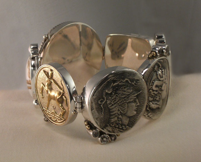Mars & Valentine Golden God of the Sea "Cuff" Bracelet