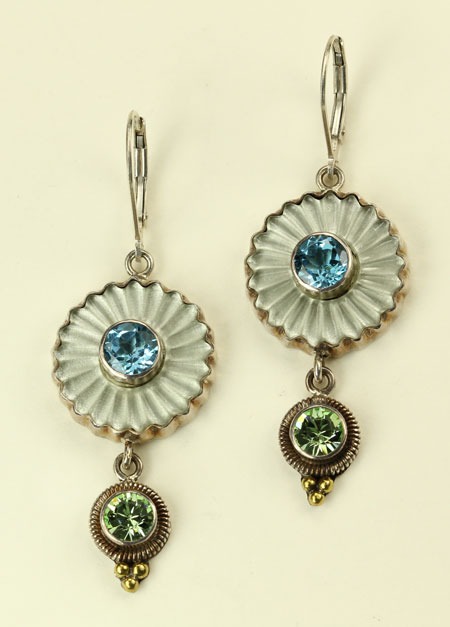 Aegean Sea Dangle Earrings