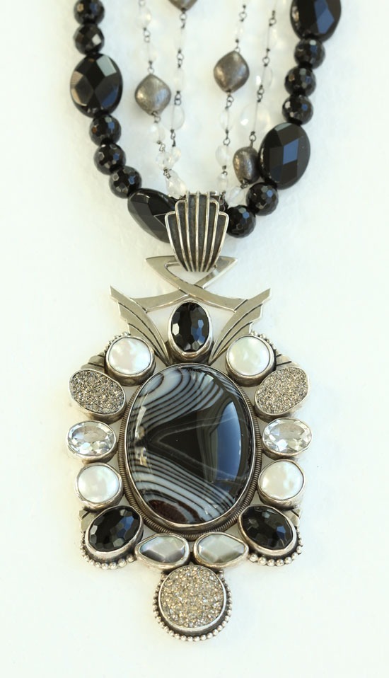 Echo of the Dreamer Large Sardonyx Statement Ring